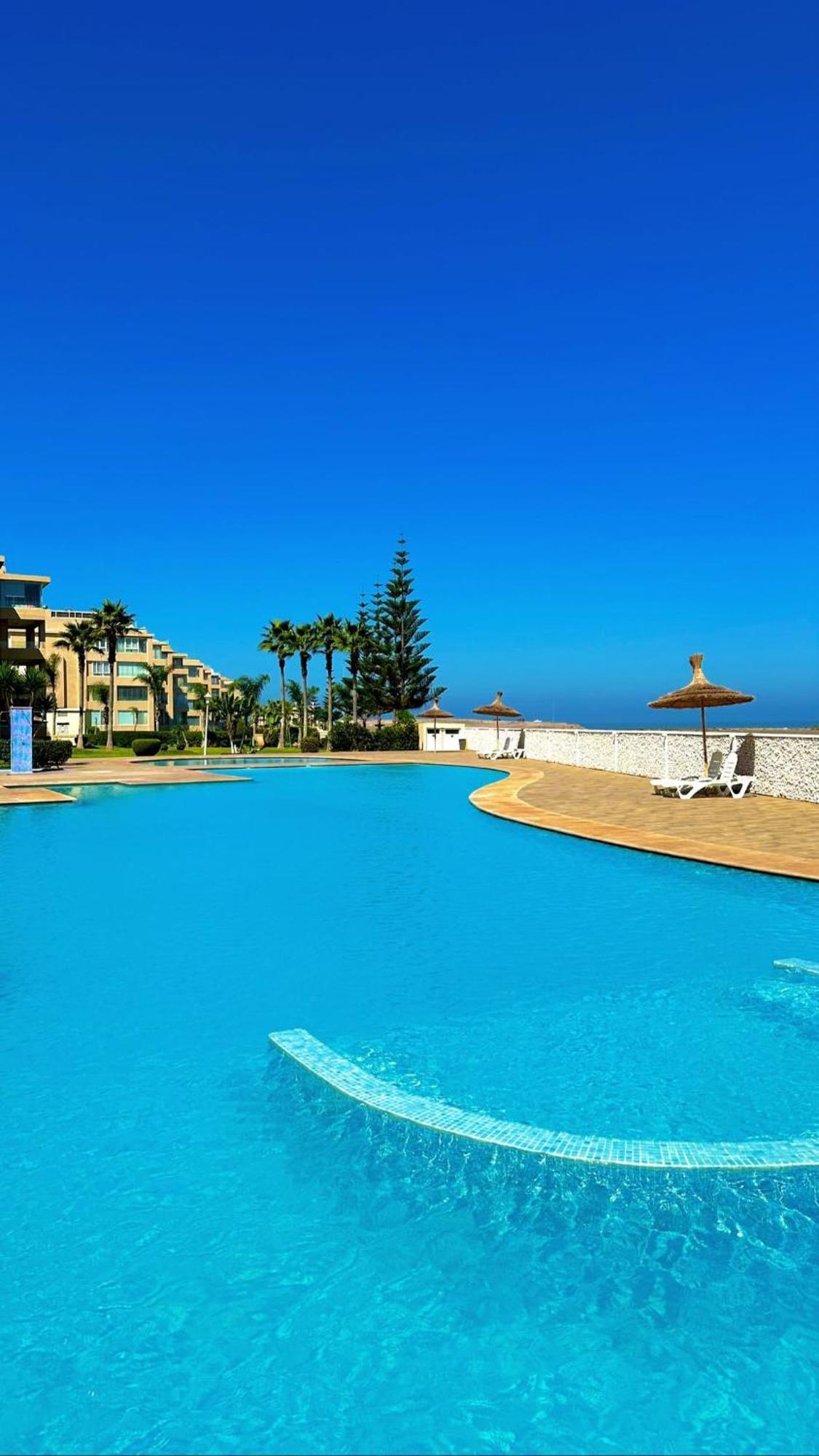 Cozy & Luxurious Apartment With Seaview Bouznika Exterior photo
