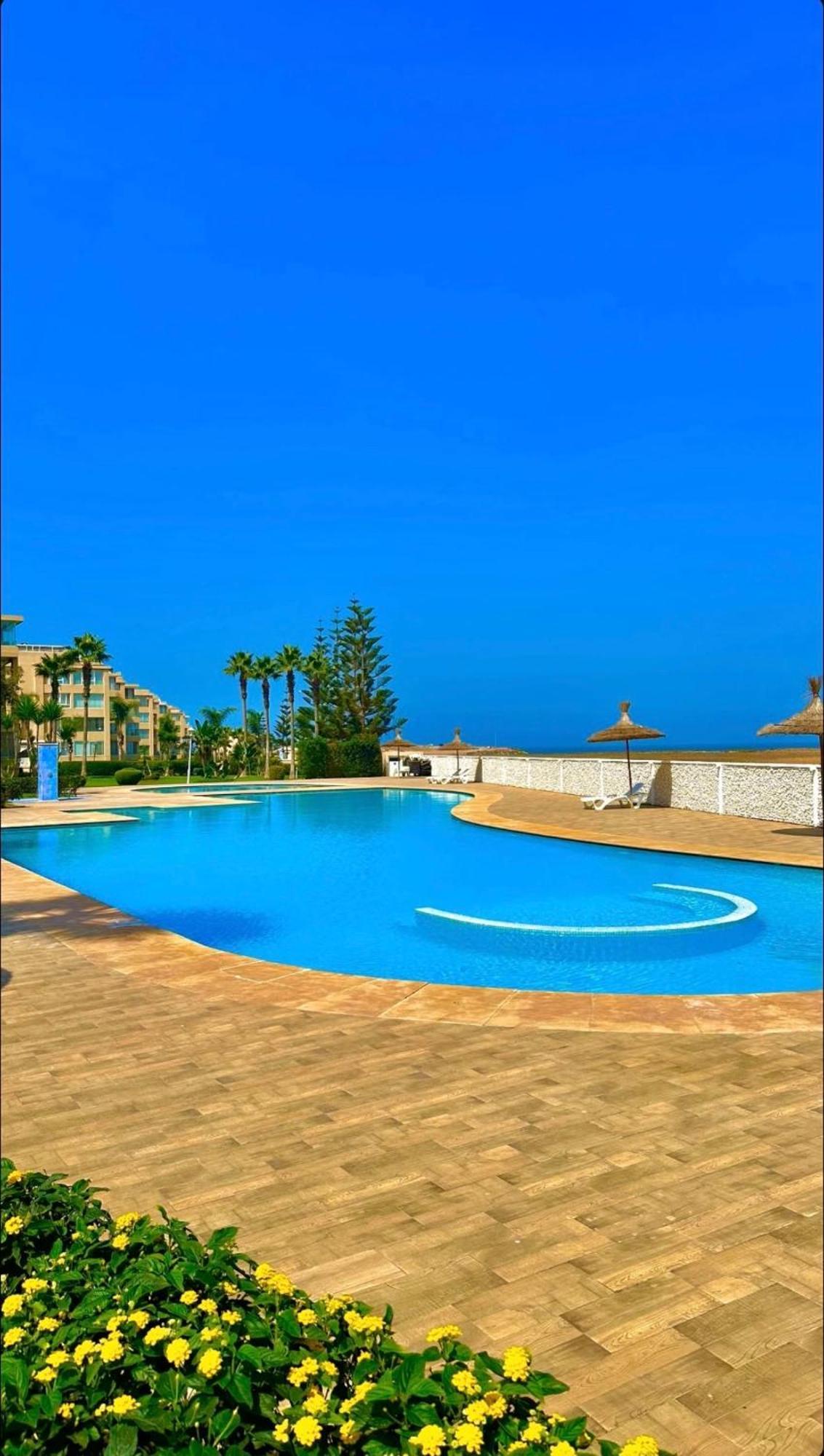 Cozy & Luxurious Apartment With Seaview Bouznika Exterior photo