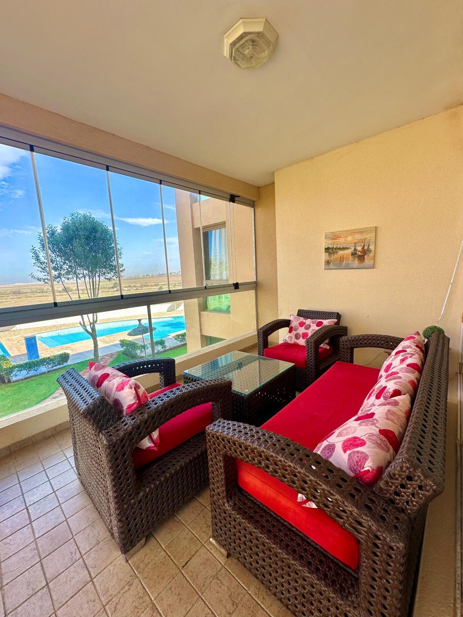 Cozy & Luxurious Apartment With Seaview Bouznika Exterior photo
